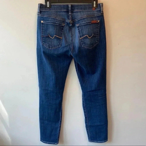 7 For All Mankind Josefina Skinny Boyfriend Jeans - Picture 13 of 14